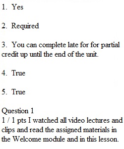 Lesson 1.1 Quiz